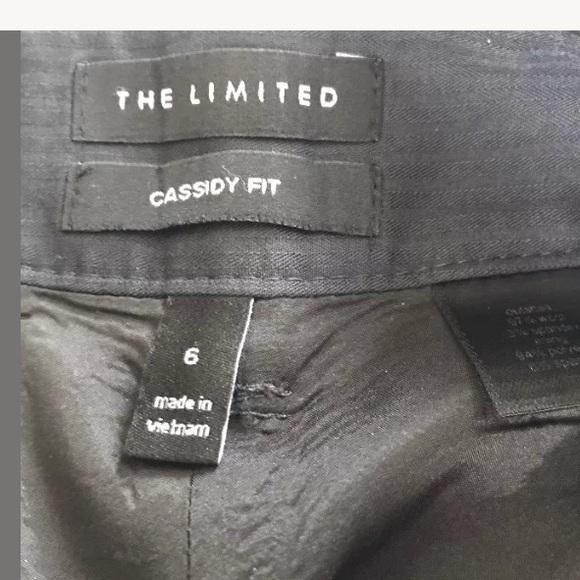 The limited Cassidy Fit Wool Pants dk gray Career - Picture 2 of 3